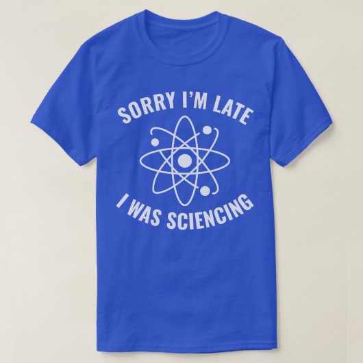 T-shirt Chimie Scientifiques Laboratoire amusant (Design devant)