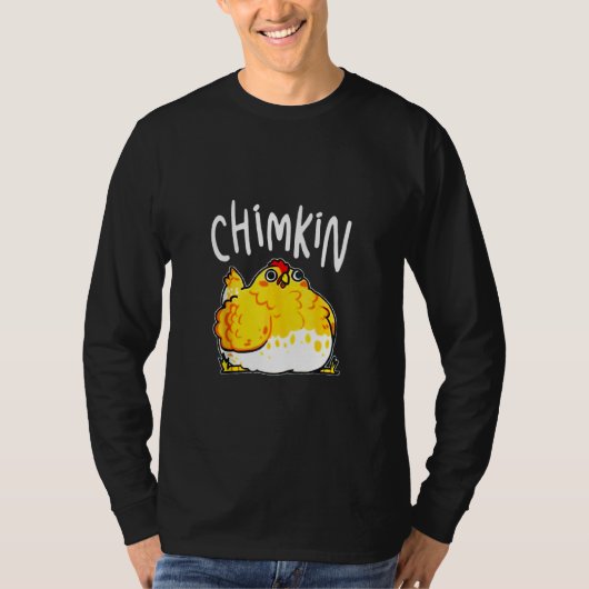 T-shirt Chimkin Funny Gras Poulet Gras Poulet Gras (Devant)