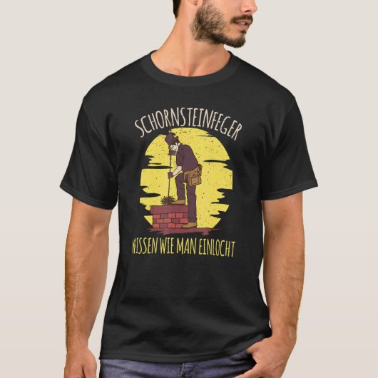 T-shirt Chimney Sweep Sachez Comment Vous Dites Einlocht (Devant)