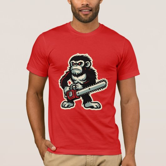 T-shirt Chimp de scie (Devant)