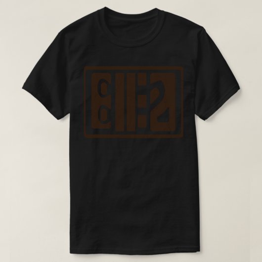T-shirt Chimp Glyph (Design devant)