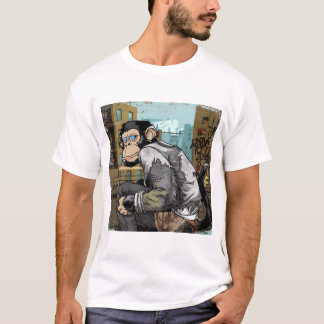 T-shirt Chimpansee stylisé