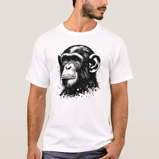T-shirt Chimpanzé (Devant)