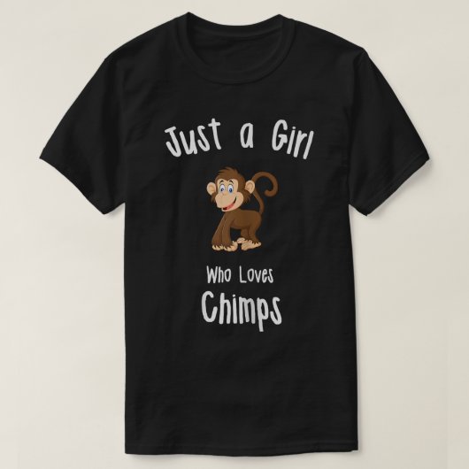 T-shirt Chimpanzé (Design devant)