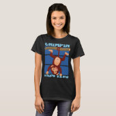 T-shirt Chimpanzé Chimpanzé Ain t Easy (Devant entier)