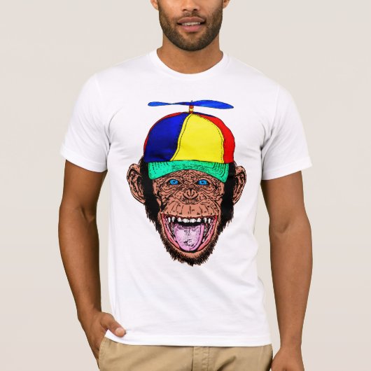 T-SHIRT CHIMPANZÉ DE HYPNO (Devant)