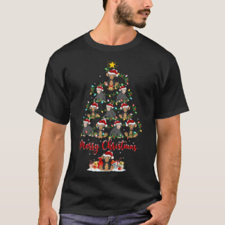 T-shirt Chimpanzé Lover Correspondant Père Noël Chimpanzé