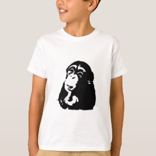 T-shirt Chimpanzé Pop Art Thinking