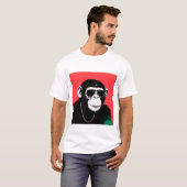 T-shirt Chimpanzé stylisé (Devant entier)