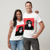 T-shirt Chimpanzé stylisé (Unisexe)