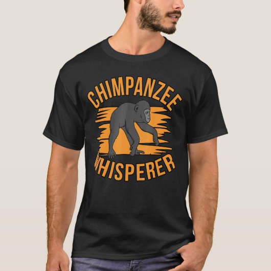 T-shirt Chimpanzé Whisperer (Devant)