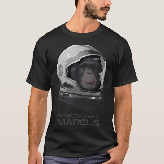 T-shirt Chimpstronaut Marcus (Devant)