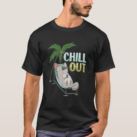 T-shirt Chin Chilling Chinchilla pour un propriétaire Chin (Devant)