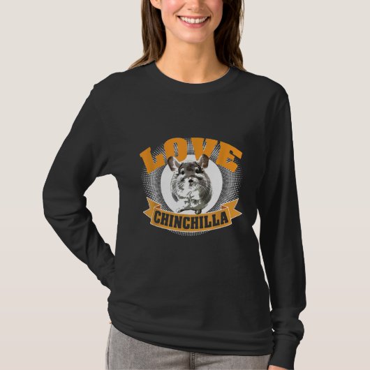 T-shirt Chinchilla amour (Devant)