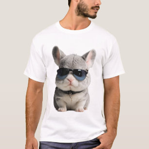 T-shirt Chinchilla cool, Cute Et Fluffée