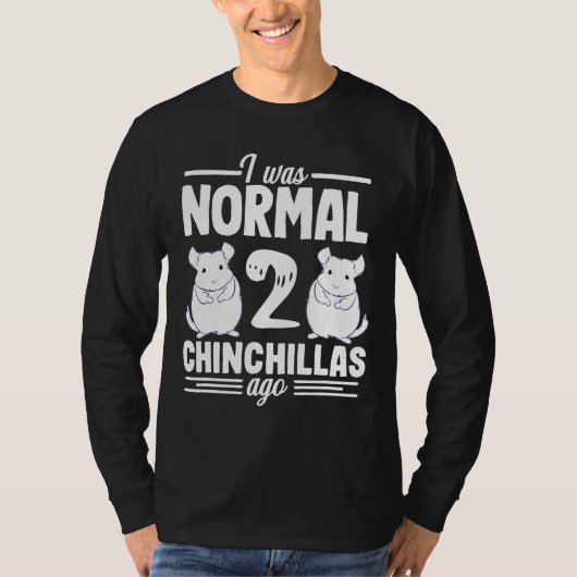 T-shirt Chinchilla Normal Animaux Amoureux des animaux Pou (Devant)