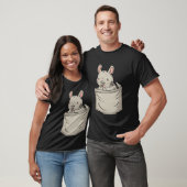 T-shirt Chinchilla poche poitrine longue queue Chinchilla (Unisexe)