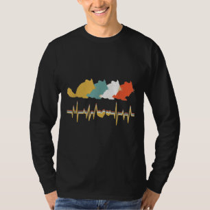 T-shirt Chinchilla Retro Vintage He Beat Amoureux des anim