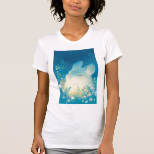 T-shirt Chinchilla Serene Floral Retreat