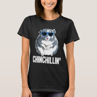 T-shirt Chinchillin Adorable Mignonne Amant Animal