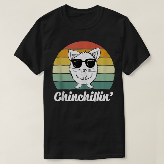 T-shirt Chinchillin Funny Chinchilla Propriétaire Lover Ca (Design devant)