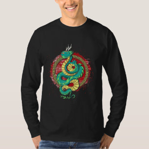 T-shirt Chine Asie Mythique Créature Imaginaire Animaux Ch