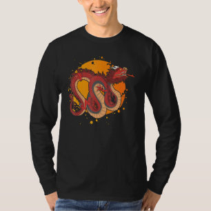 T-shirt Chine Mythique Créature Imaginaire animal Dra chin