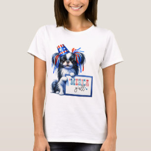 T-shirt Chine patriotique japonaise 'Merica Y'all