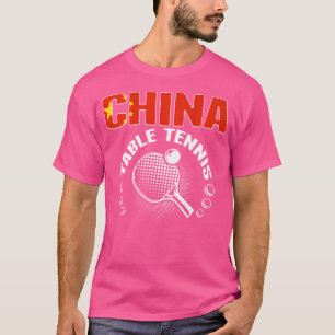 T-shirt Chine Tennis Fans Jersey Chinese Ping Pong L
