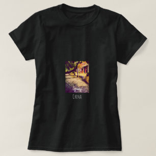 T-shirt Chine : Voyage dans la province de Lijiang Yunnan