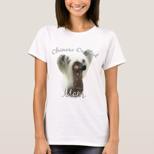 T-shirt Chinese Crested Maman 2 (Devant)