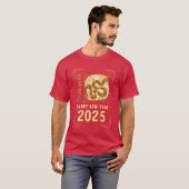 T-shirt Chinese New Year 2025, Year Of The Snake  (Devant entier)