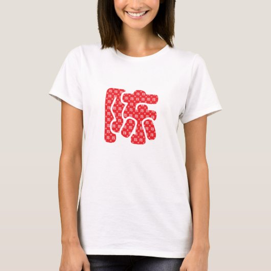 T-shirt Chinese surnames (Devant)
