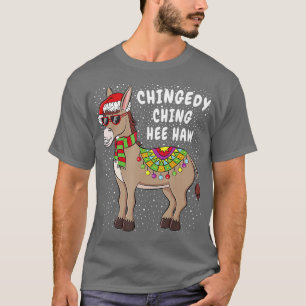 T-shirt Chingedy Ching Hee Haw Appareils Joyeux Noël Amusa