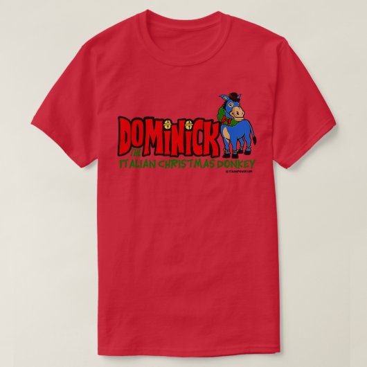 T-shirt Chingedy ching heehaw heehaw Dominick l'âne (Design devant)