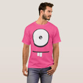 T-shirt Chingy Alien bleu (Devant entier)