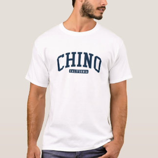 T-shirt Chino Californie CA College University Style Marin