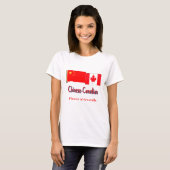 T-shirt chinois-canadien (Devant entier)