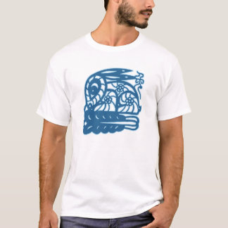 T-shirt chinois de lapin de zodiaque