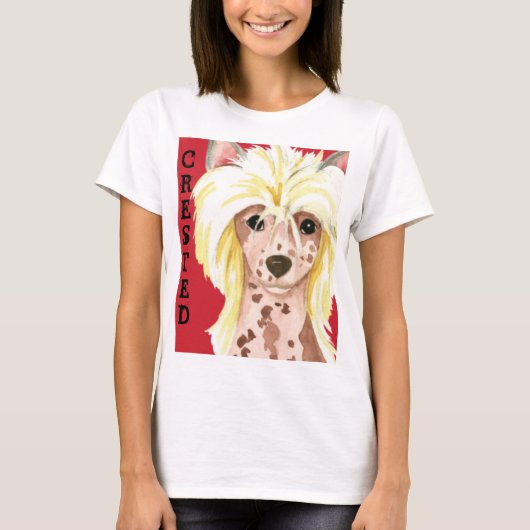 T-shirt chinois en bloc couleur crêpé (Devant)