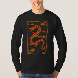 T-shirt Chinois Flying Dragon Mythical Creature Imaginaire