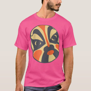T-shirt Chinois Pékin Opéra Masque facial Pékin Lianpu Ou