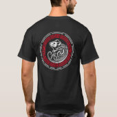 T-shirt chinois Zodiac Rat Red Ring (Dos)