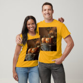 T-shirt Chinoiserie citrouille (Unisexe)