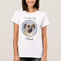 Chinook (Oreilles Laissées) Peinture - Art Chien o