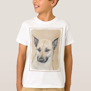 T-shirt Chinook (Pointed Ears) Painting - Original Dog Art