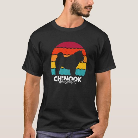 T-shirt Chinook Whisperer Retro Premium (Devant)
