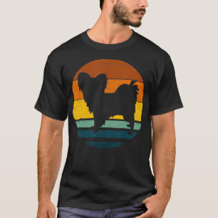 T-shirt Chion Vintage Retro Maman Papa Chien Cadeau