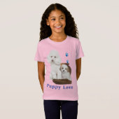 T-Shirt Chiot (Devant entier)
