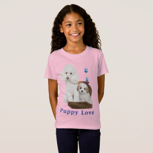 T-Shirt Chiot (Devant entier)
